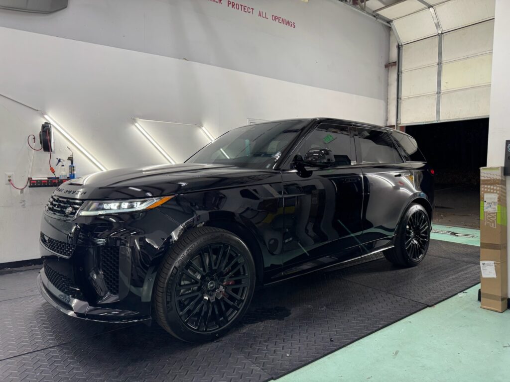 range rover windows tinted