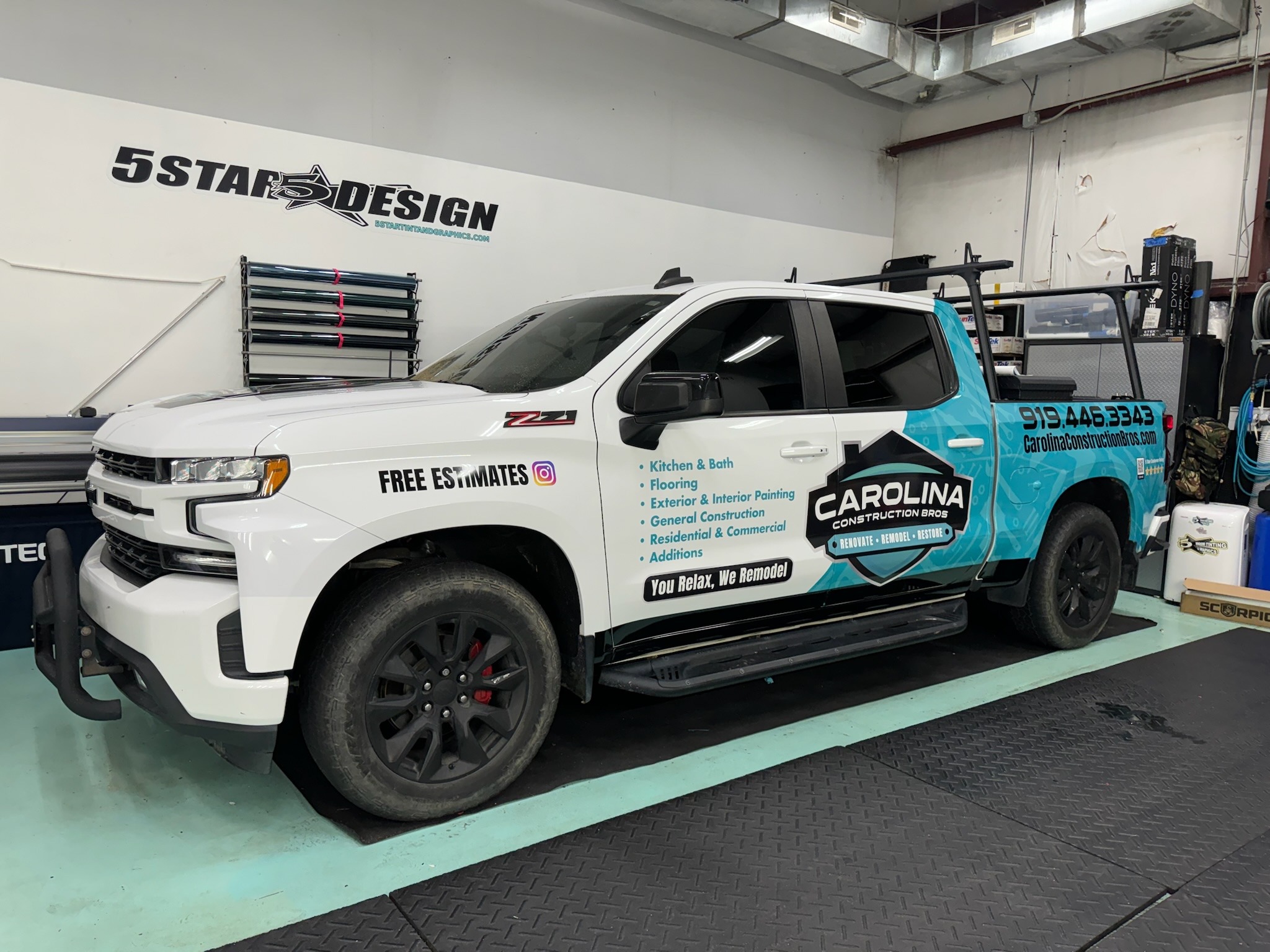 pickup truck commercial graphics